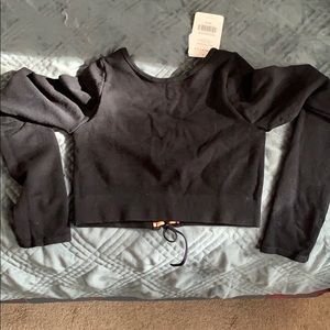 Lace Up Long Sleeve